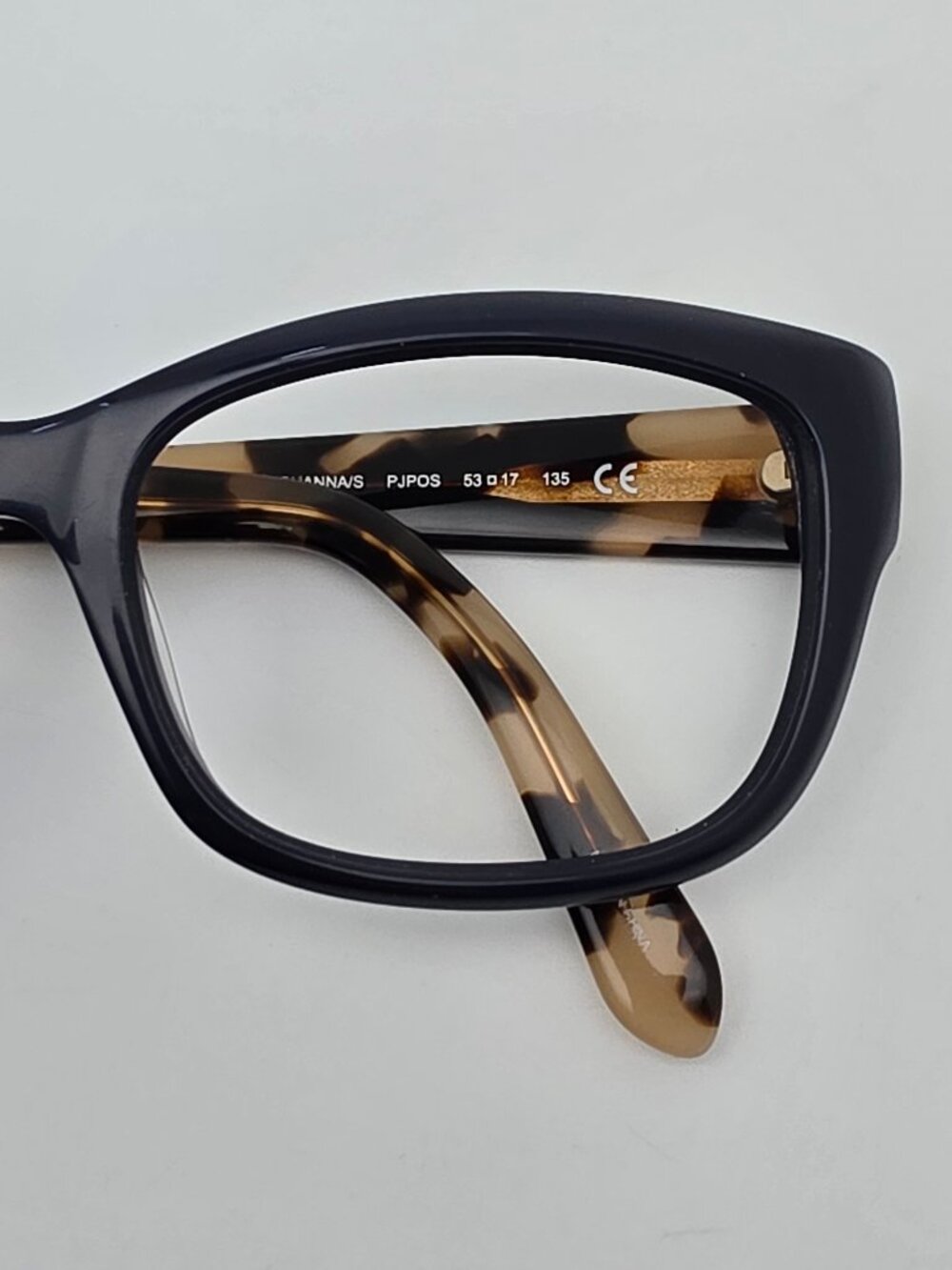 Kate Spade New York Johanna Navy Blue Tortoise Cat Eye Sunglasses Frame 53mm - Picture 12 of 13